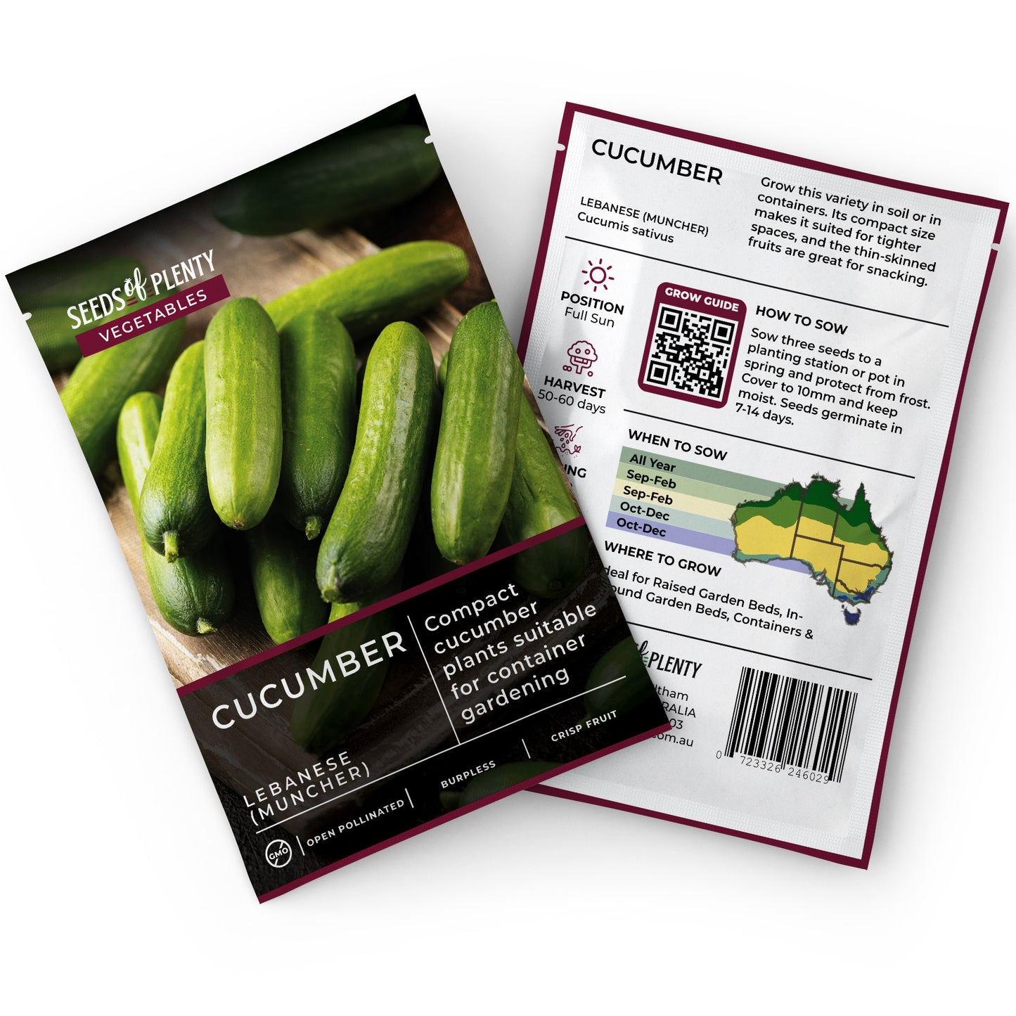 CUCUMBER - Lebanese (Muncher)