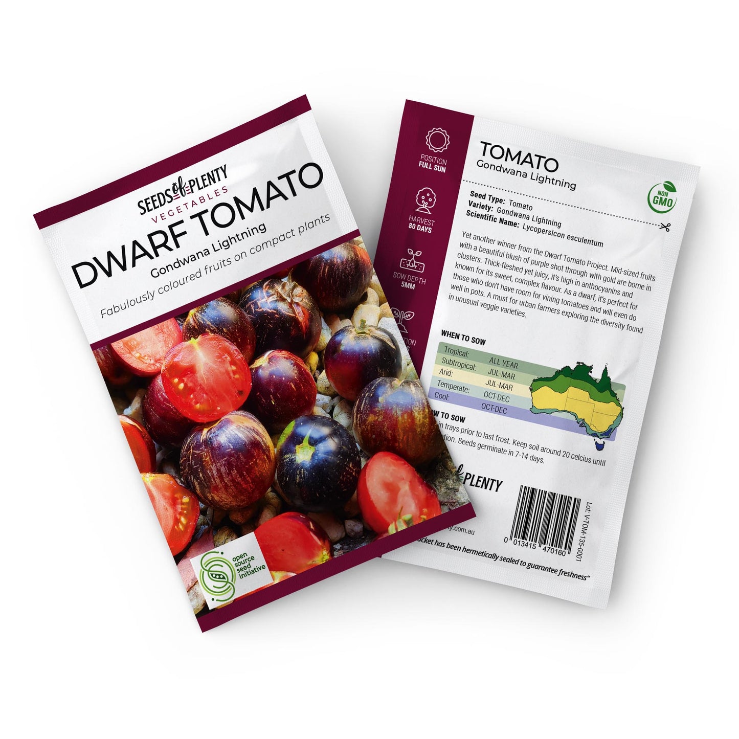 DWARF TOMATO - Gondwana Lightning