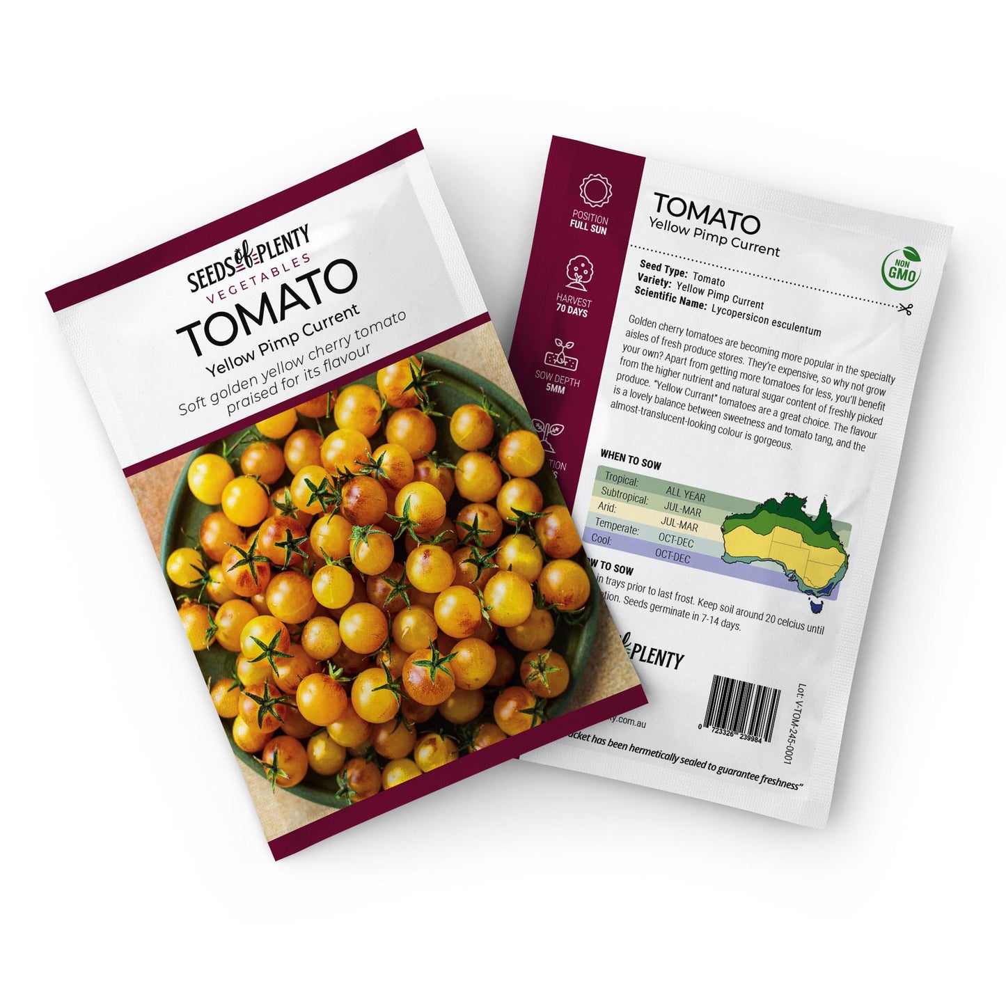 TOMATO - Yellow Pimp Current