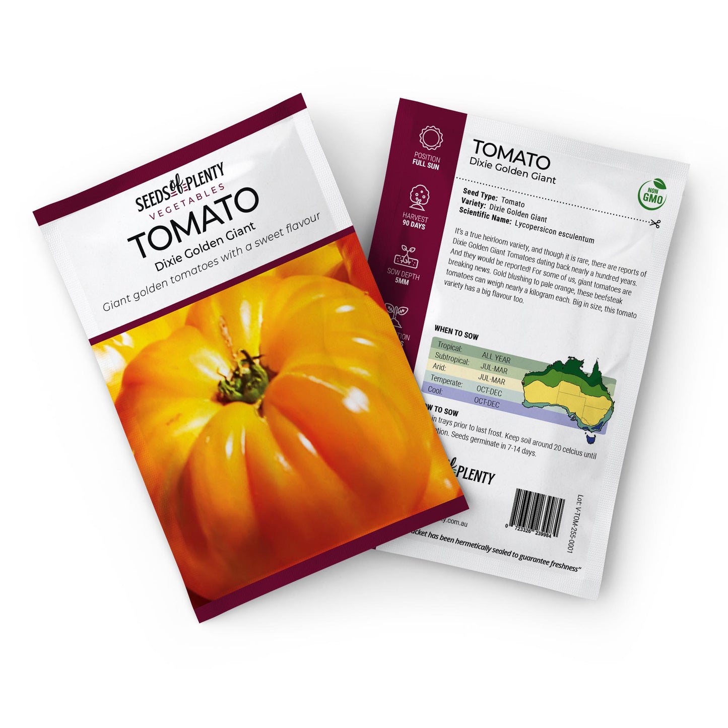 TOMATO - Dixie Golden Giant