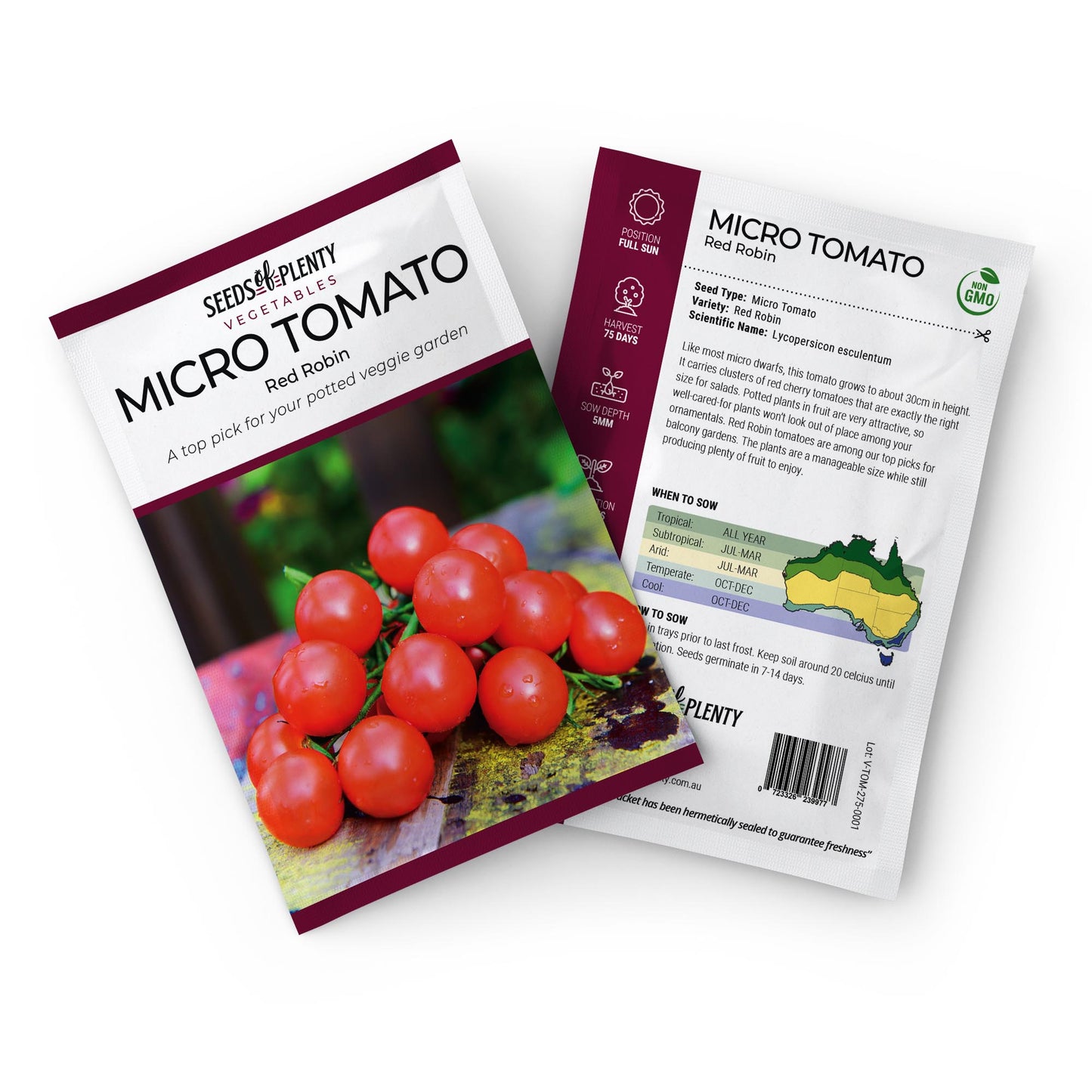 MICRO TOMATO - Red Robin