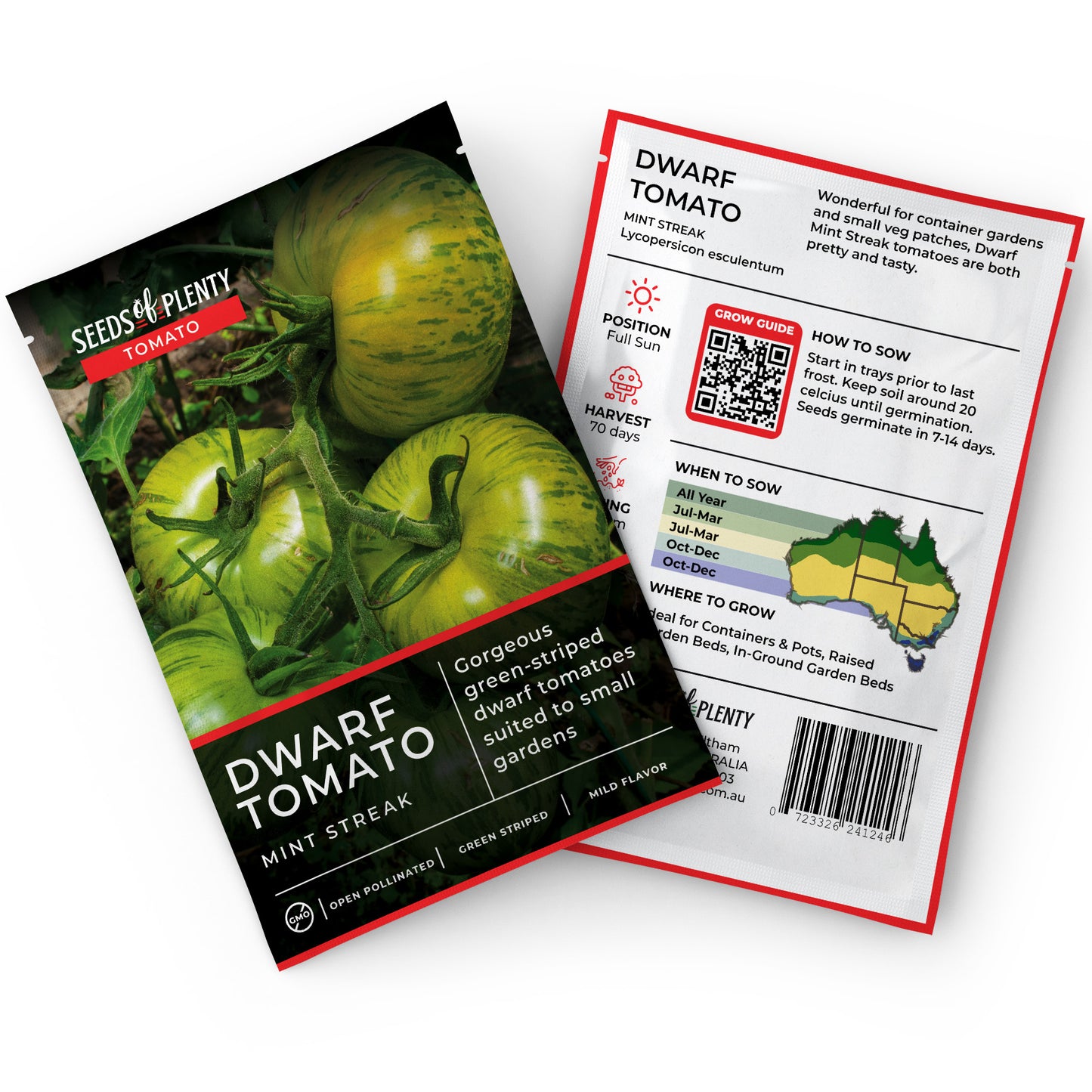 DWARF TOMATO - Mint Streak