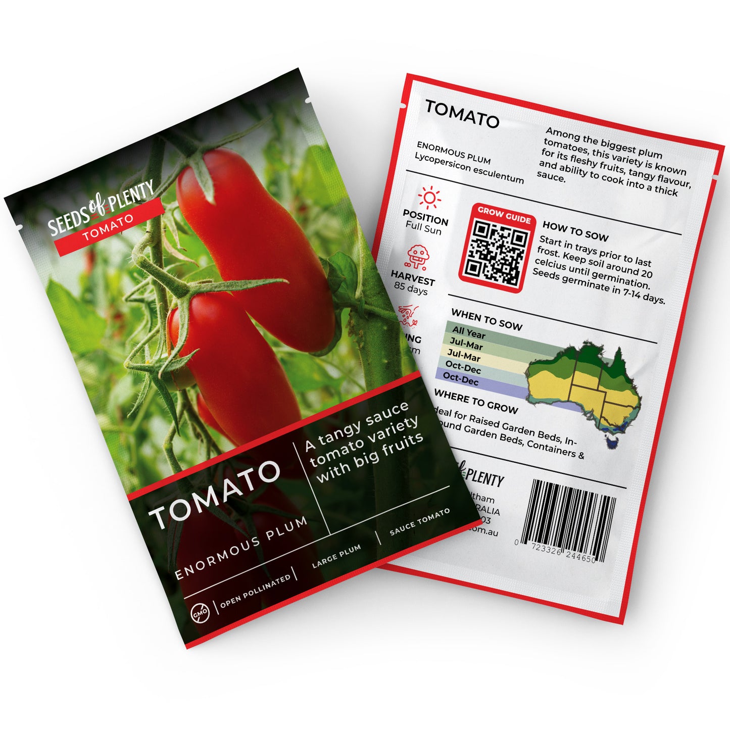 TOMATO - Enormous Plum