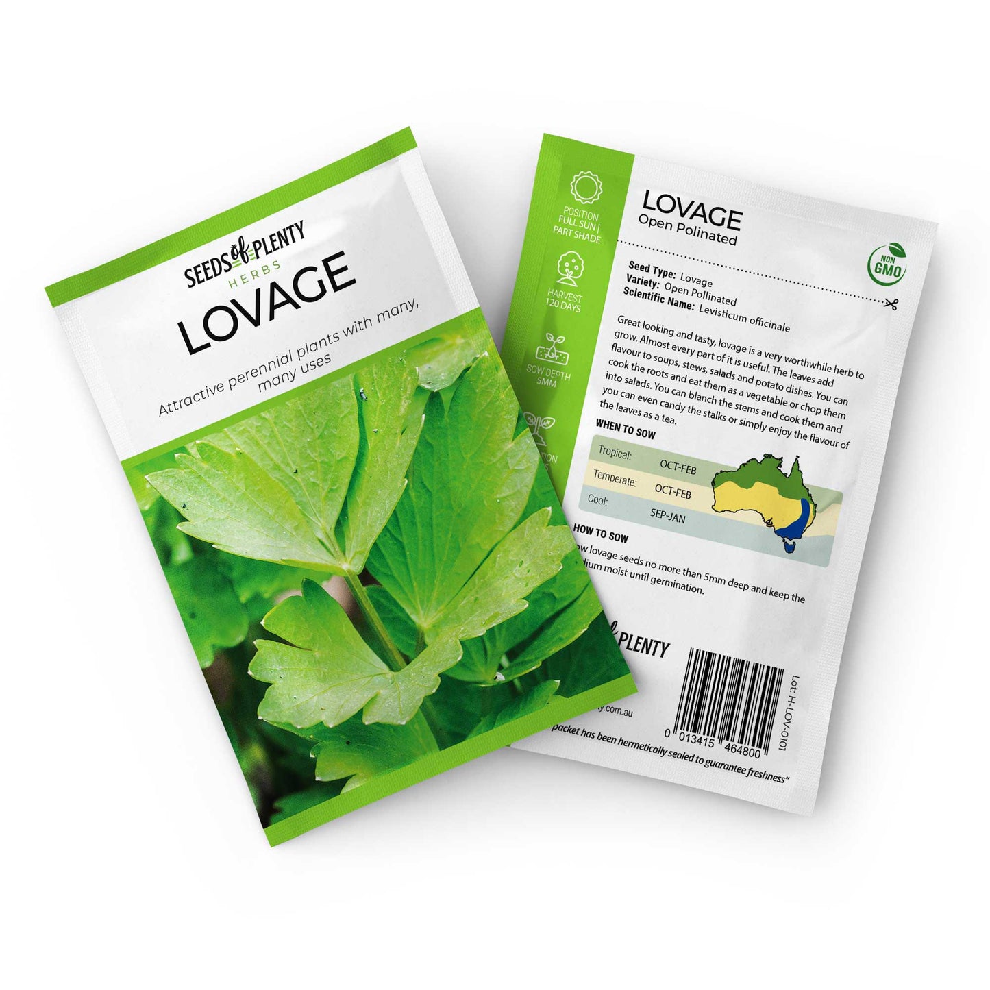 LOVAGE - Seed Packet - Levisticum officinale