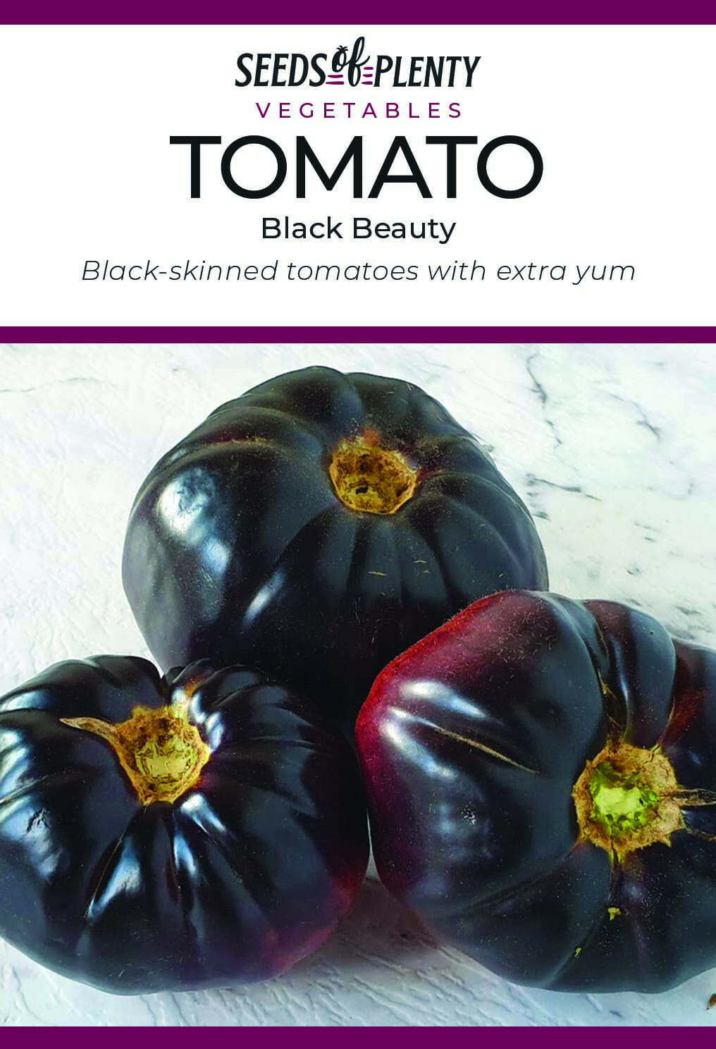 TOMATO - Black Beauty - Lycopersicon esculentum