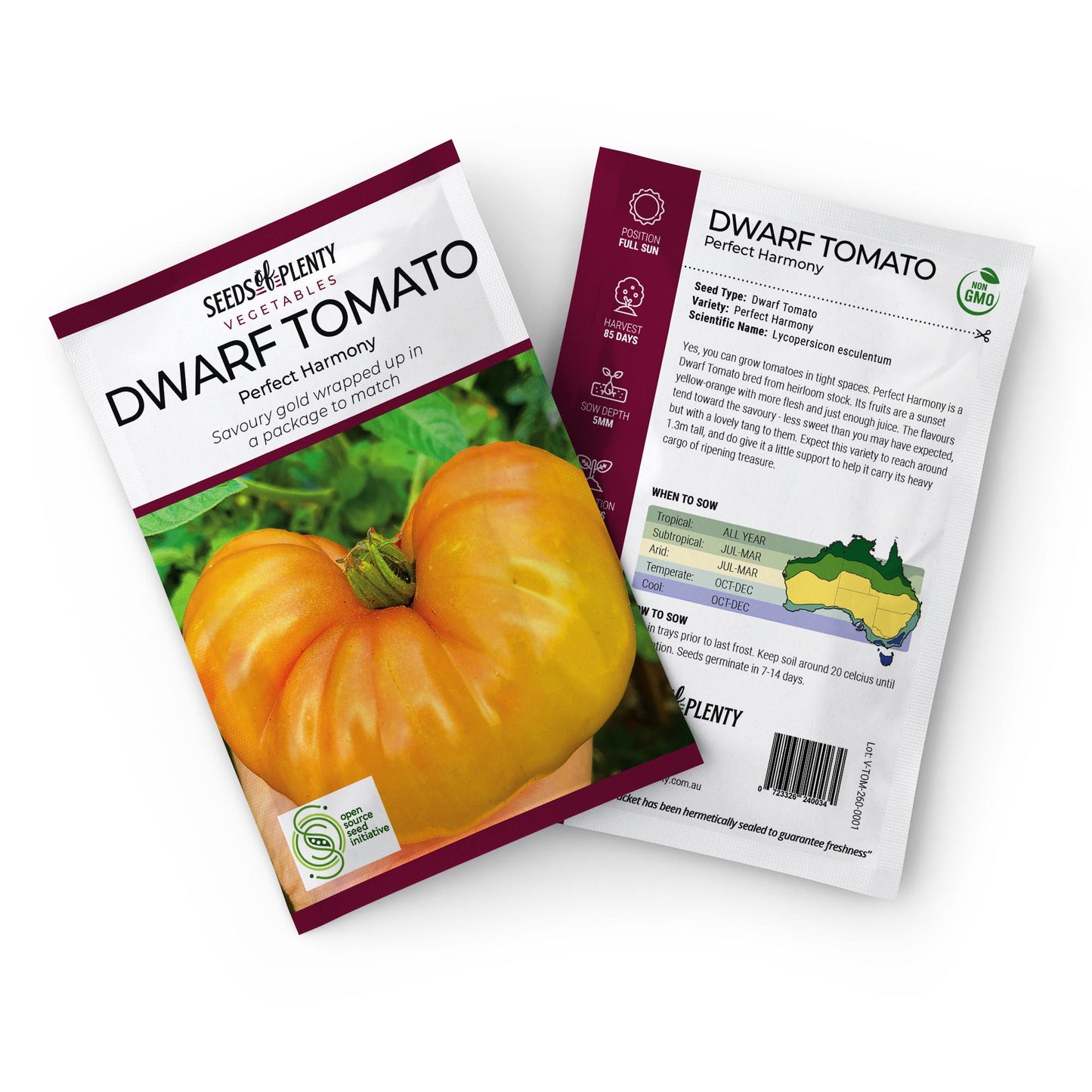 DWARF TOMATO - Perfect Harmony