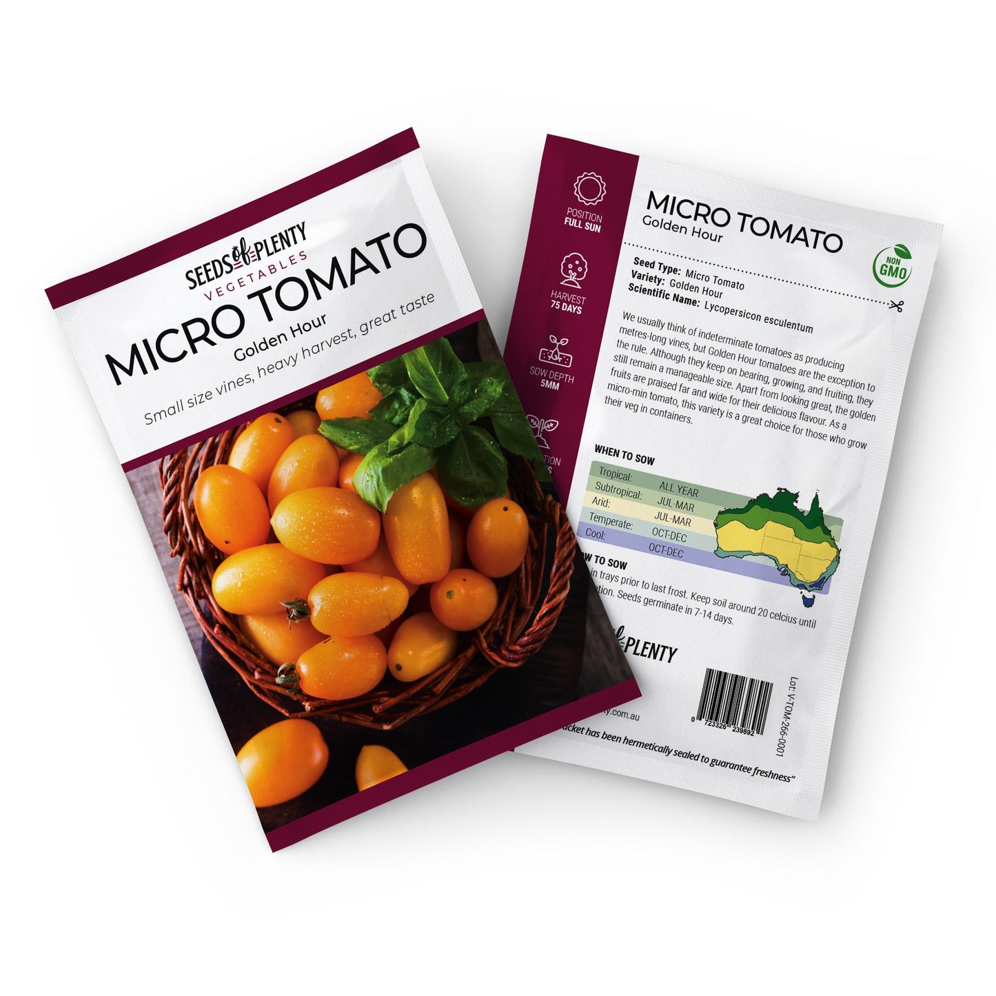 MICRO TOMATO - Golden Hour