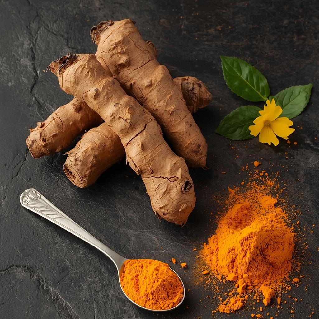 Organically Grown Turmeric (3 Rhizomes)