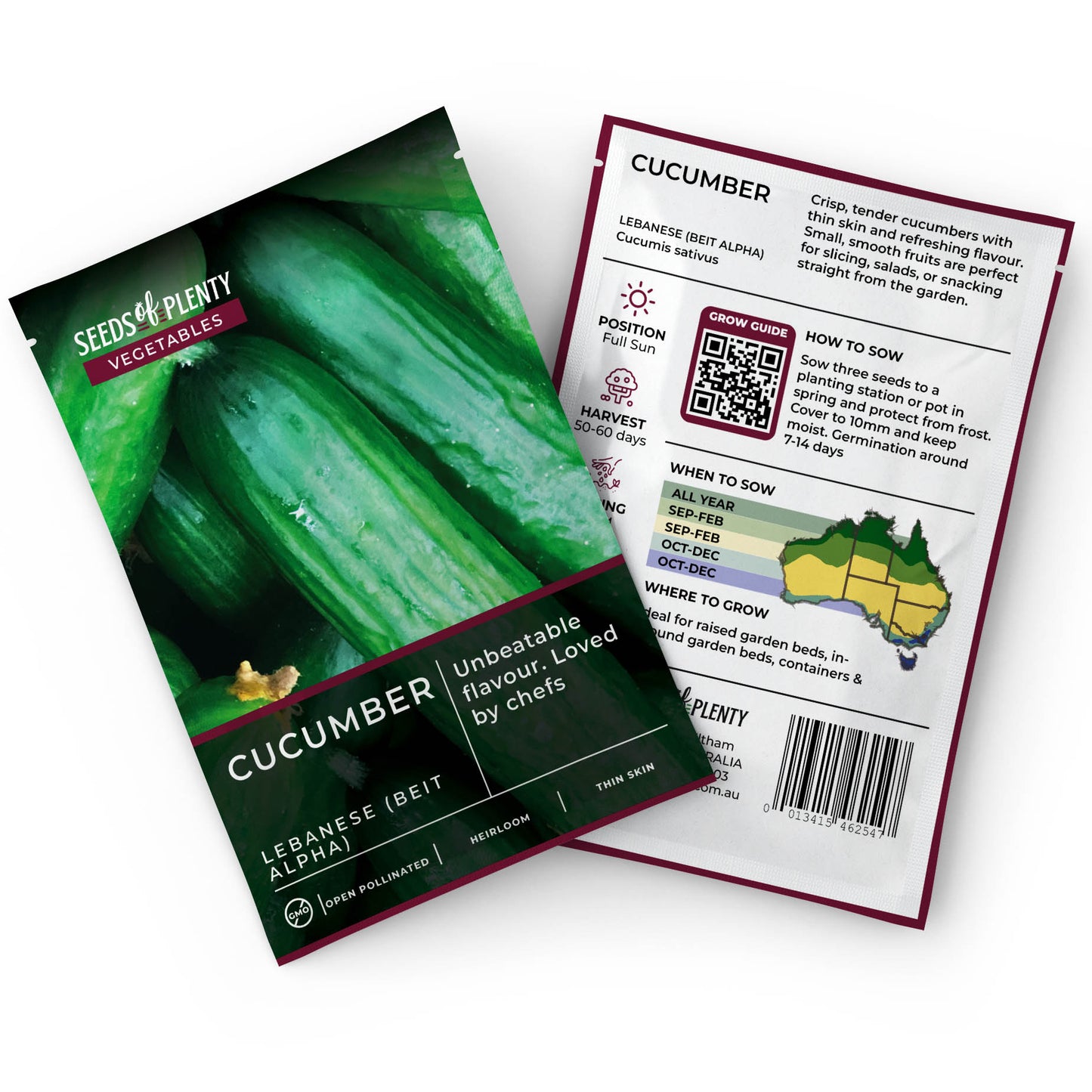 CUCUMBER - Lebanese (Beit Alpha)