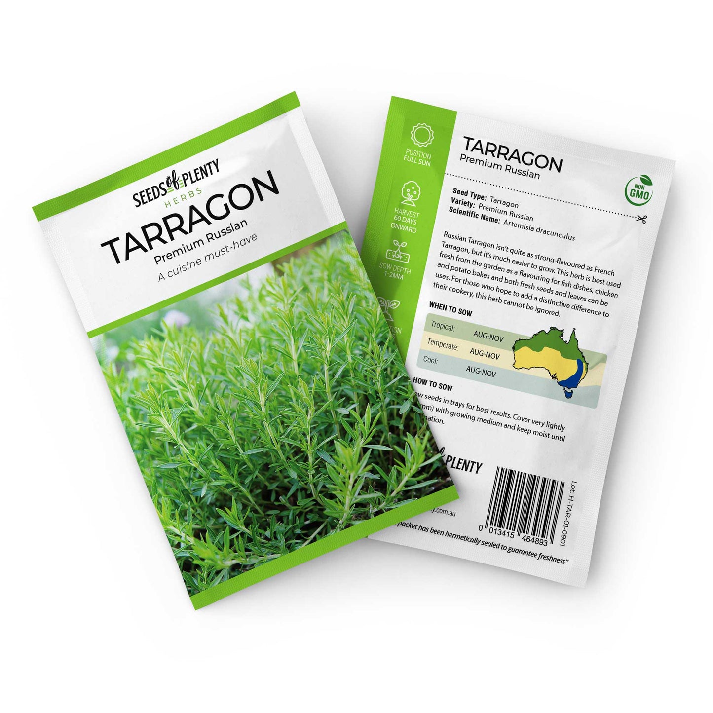 TARRAGON - Premium Russian Seed Packet - Artemisia dracunculus