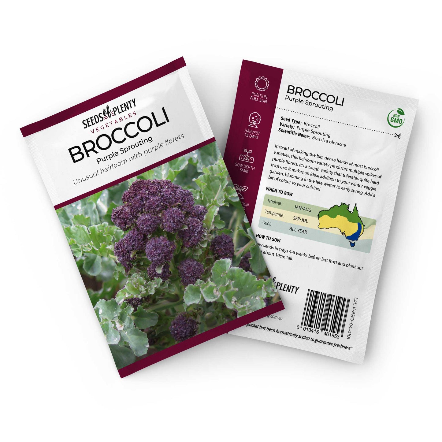 BROCCOLI - Purple Sprouting Default Title