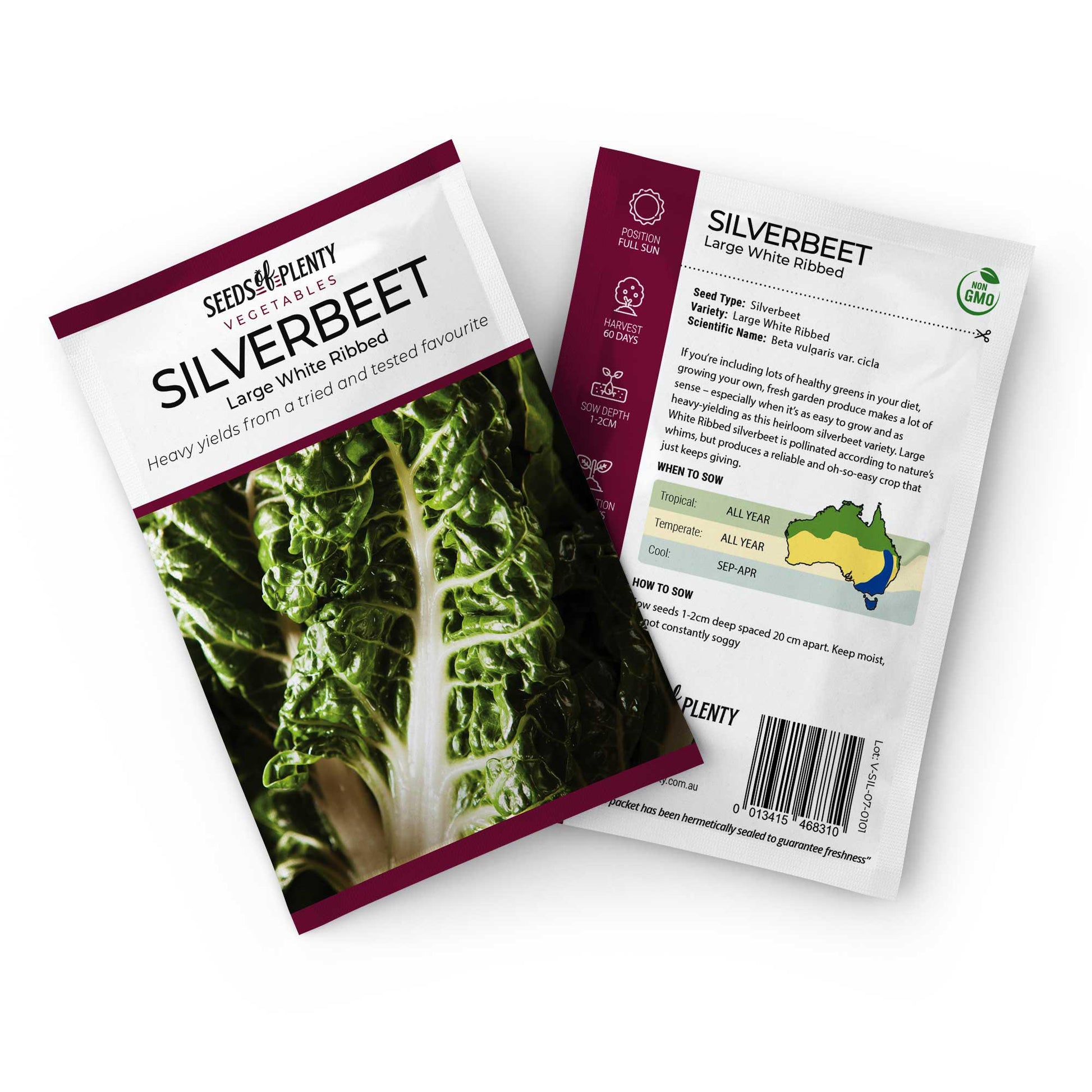 SILVERBEET - Large White Ribbed Default Title