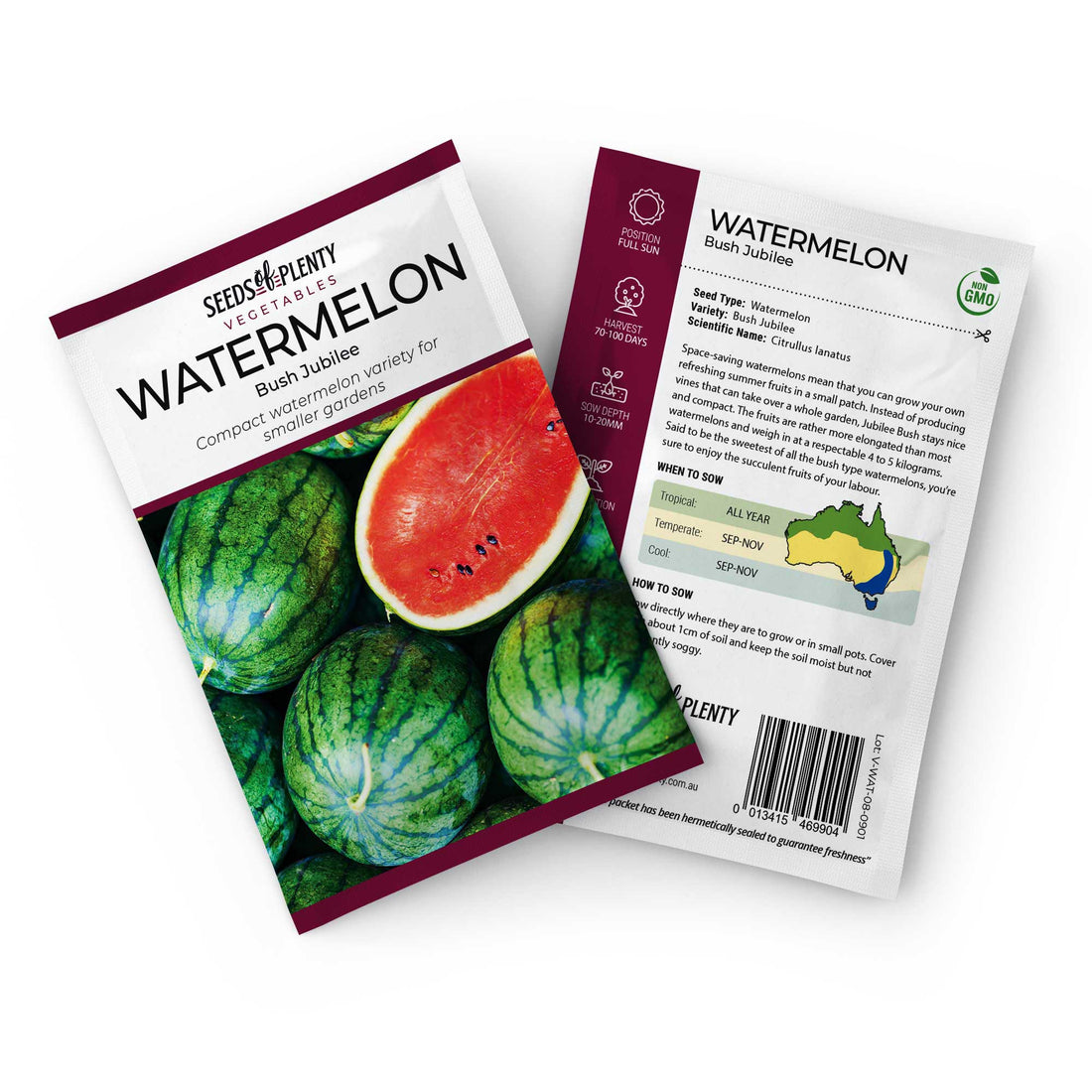 WATERMELON Bush Jubilee Buy Online at Seeds Of Plenty Seeds of Plenty